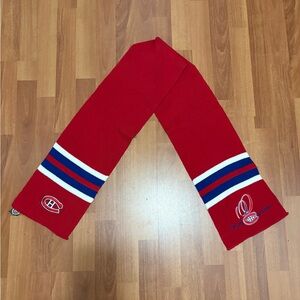 Montreal Canadiens 100th anniversary edition scarf